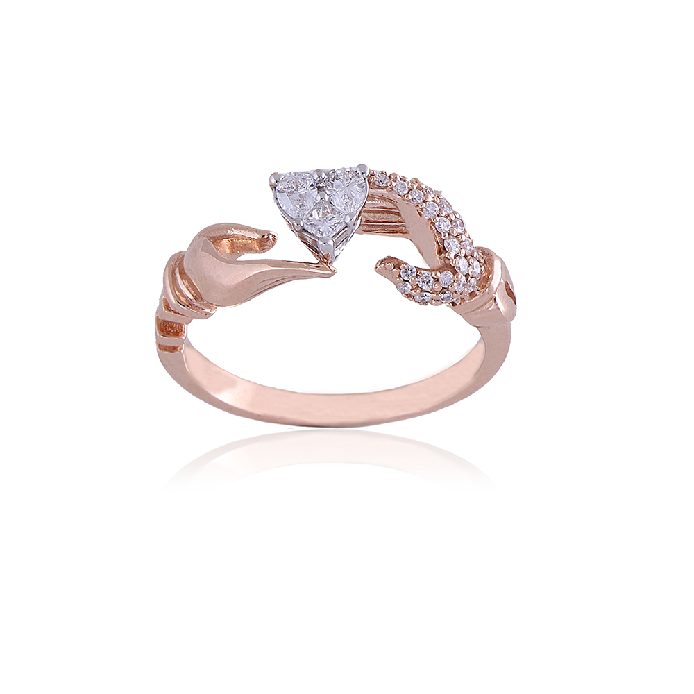 Mid-Century 1.05 Carat Diamond Engagement Ring - GIA G SI1